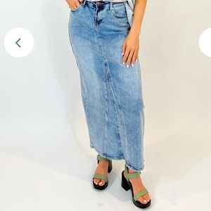 Maxi/Midi Inherit women’s jean skirt 1/2 XS